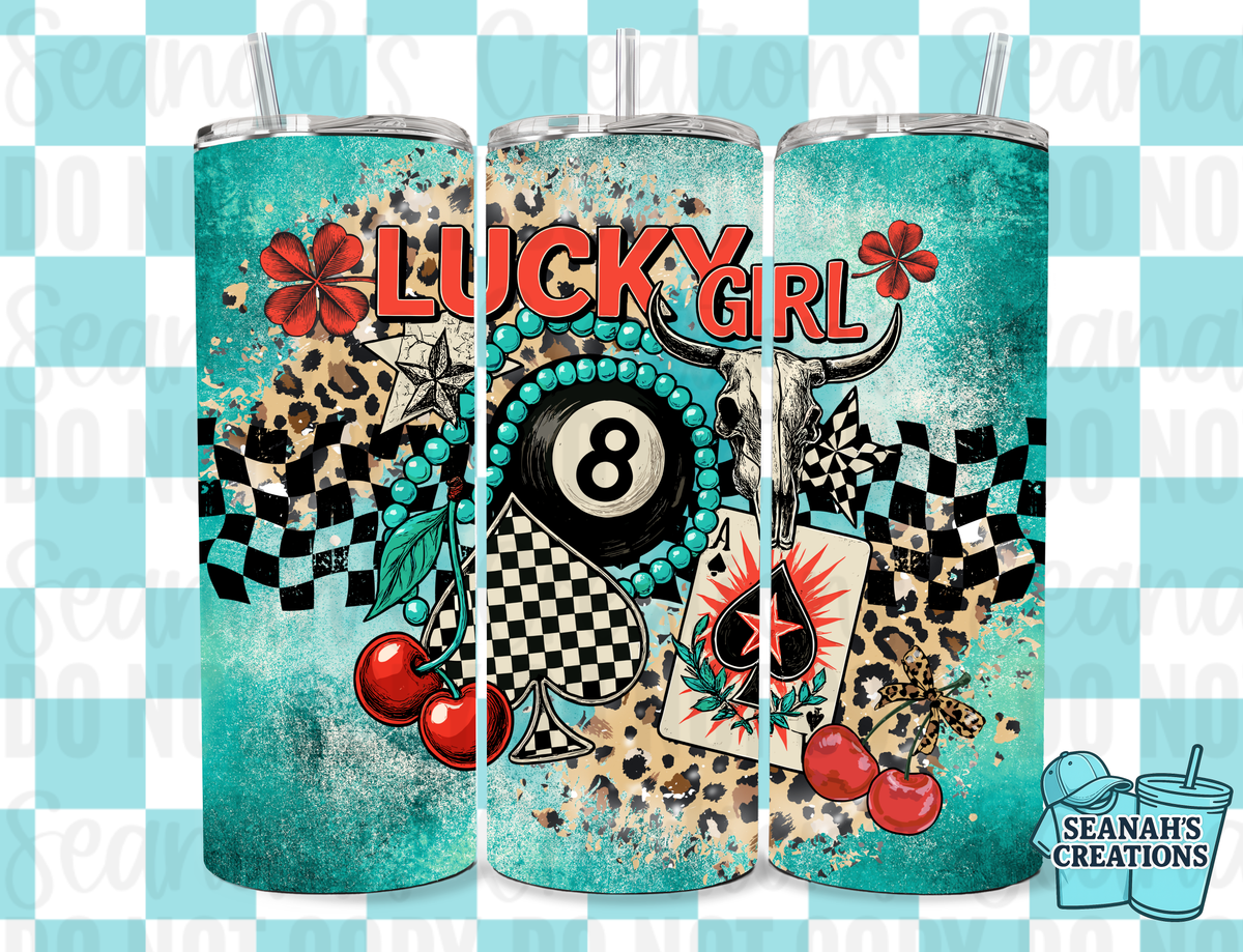 Lucky Girl 20oz Tumbler
