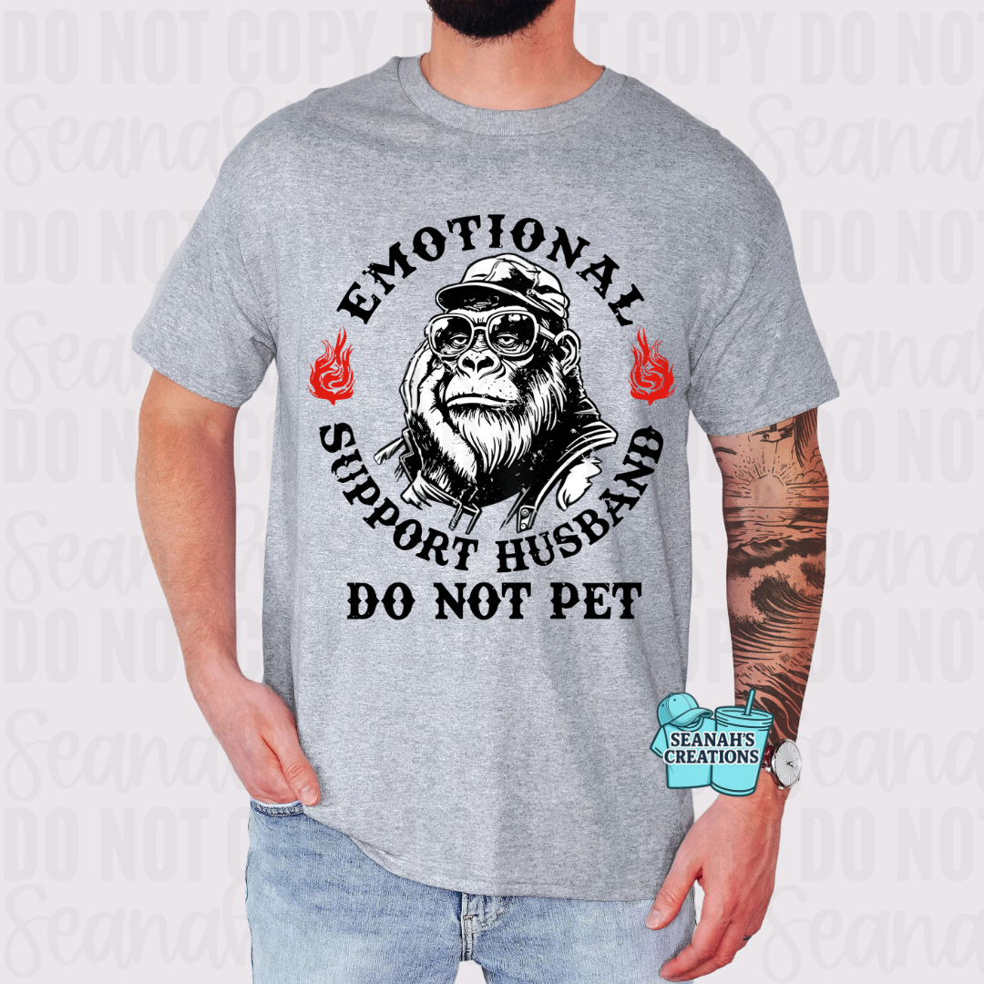 🦍 Emotional Support Husband Tee