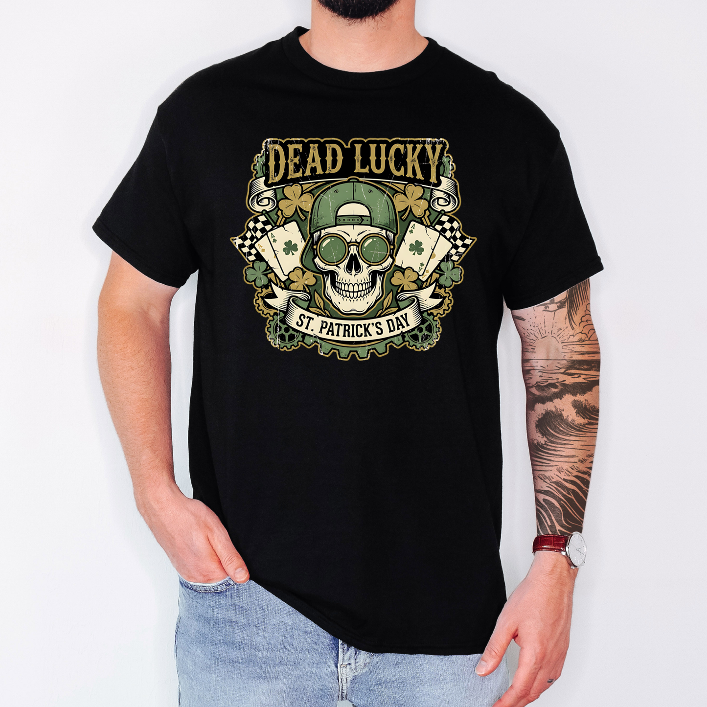 Dead Lucky St. Patrick’s Day Tee 🍀