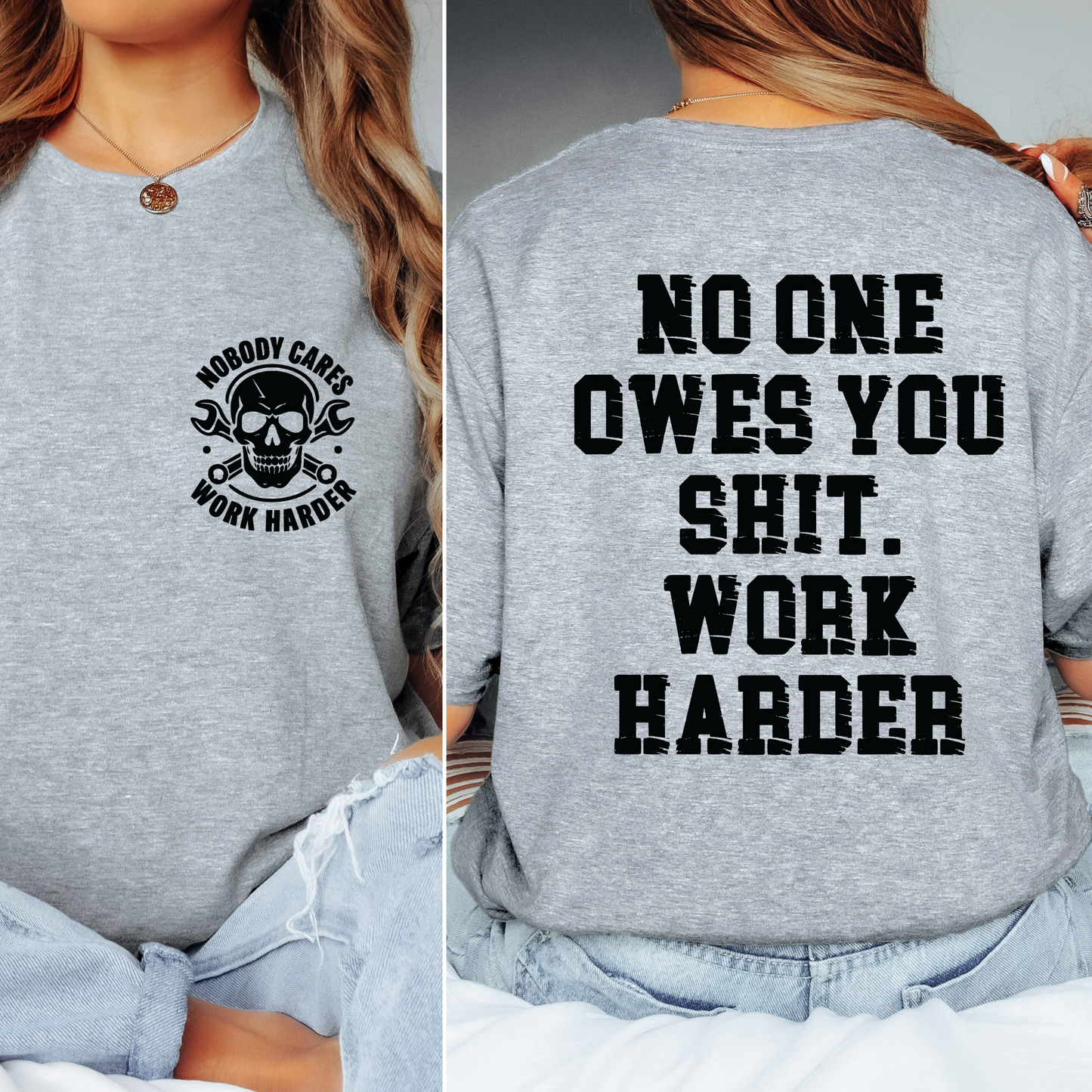🔥 Work Harder Graphic Tee 🔥