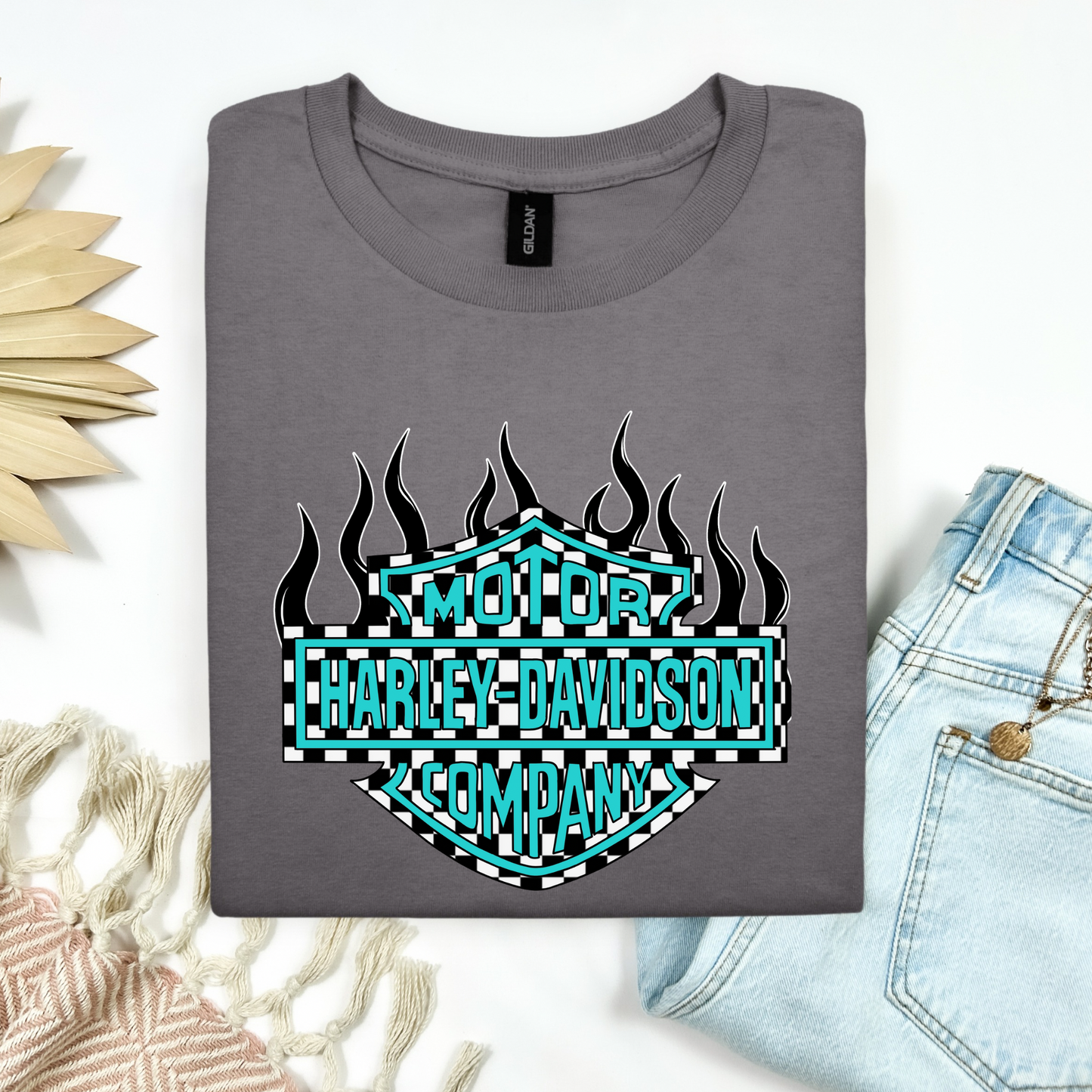 π₯ Harley-Davidson Flames Tee β Ride in Style π₯