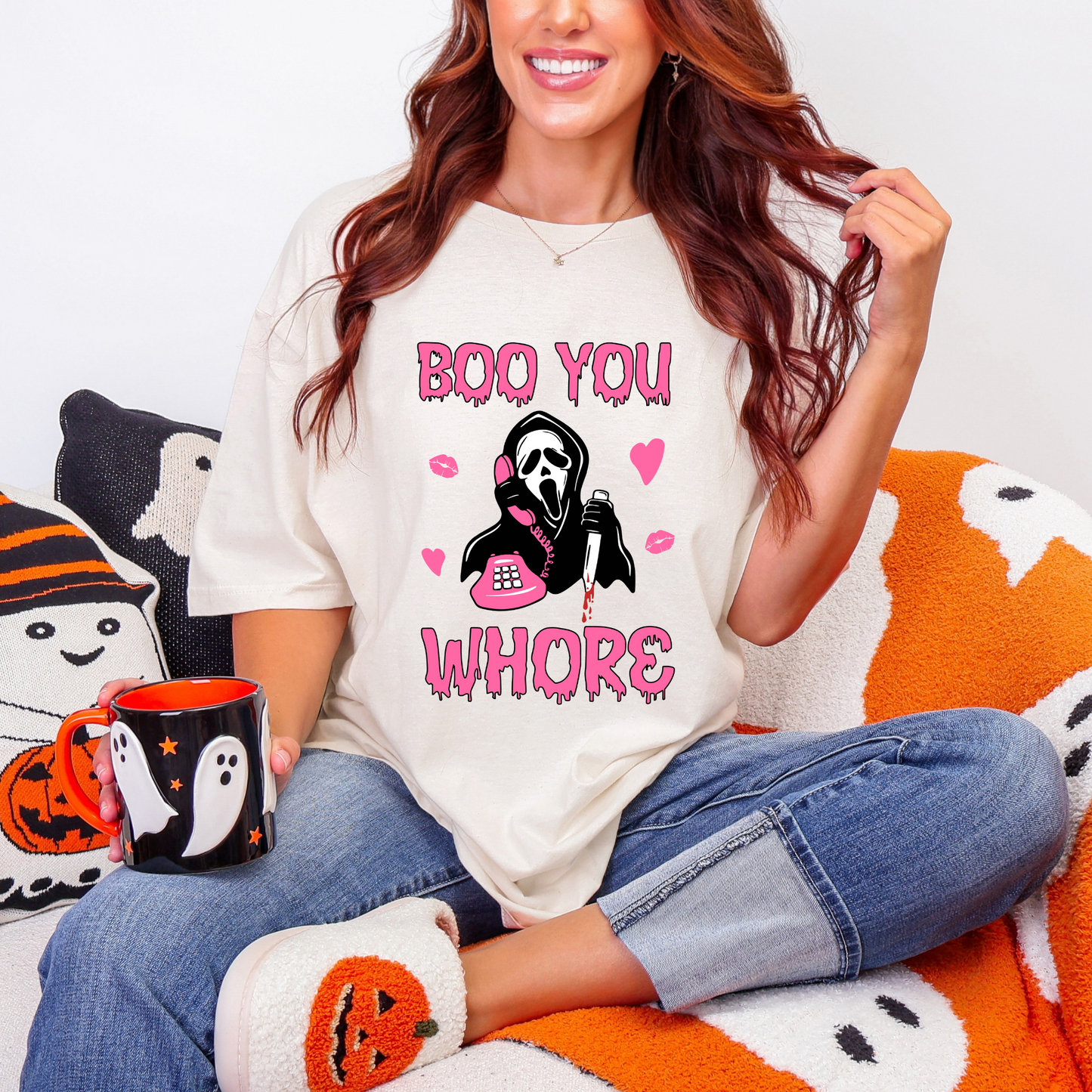 Boo You Whore Tee ππͺπ»