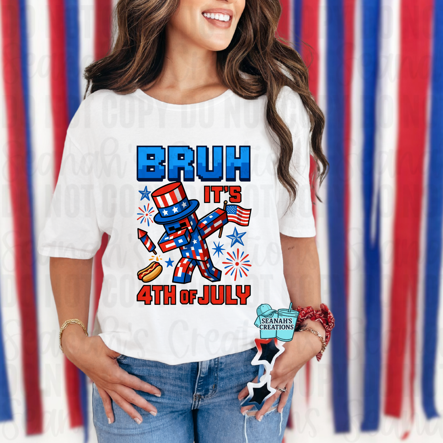 🇺🇸🔥 Bruh It’s 4th of July Tee