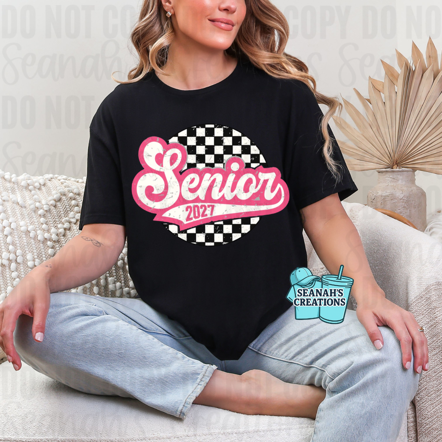Girly Senior 2027 Tee
