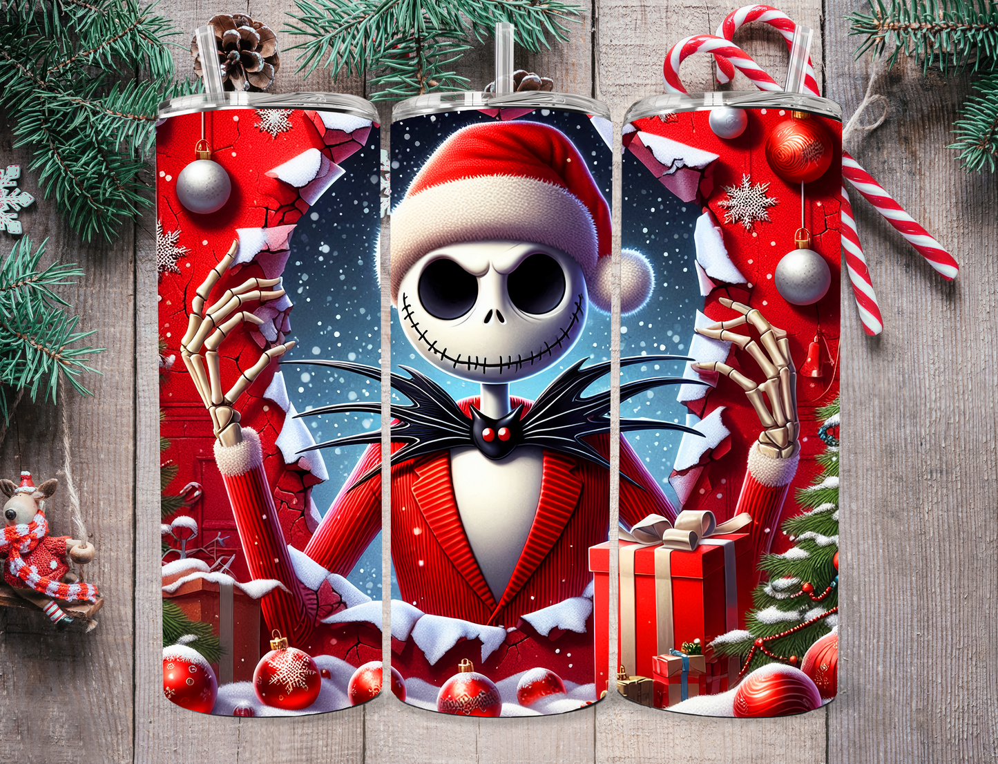 ππ Jack Skellington Christmas 20oz Tumbler ππ