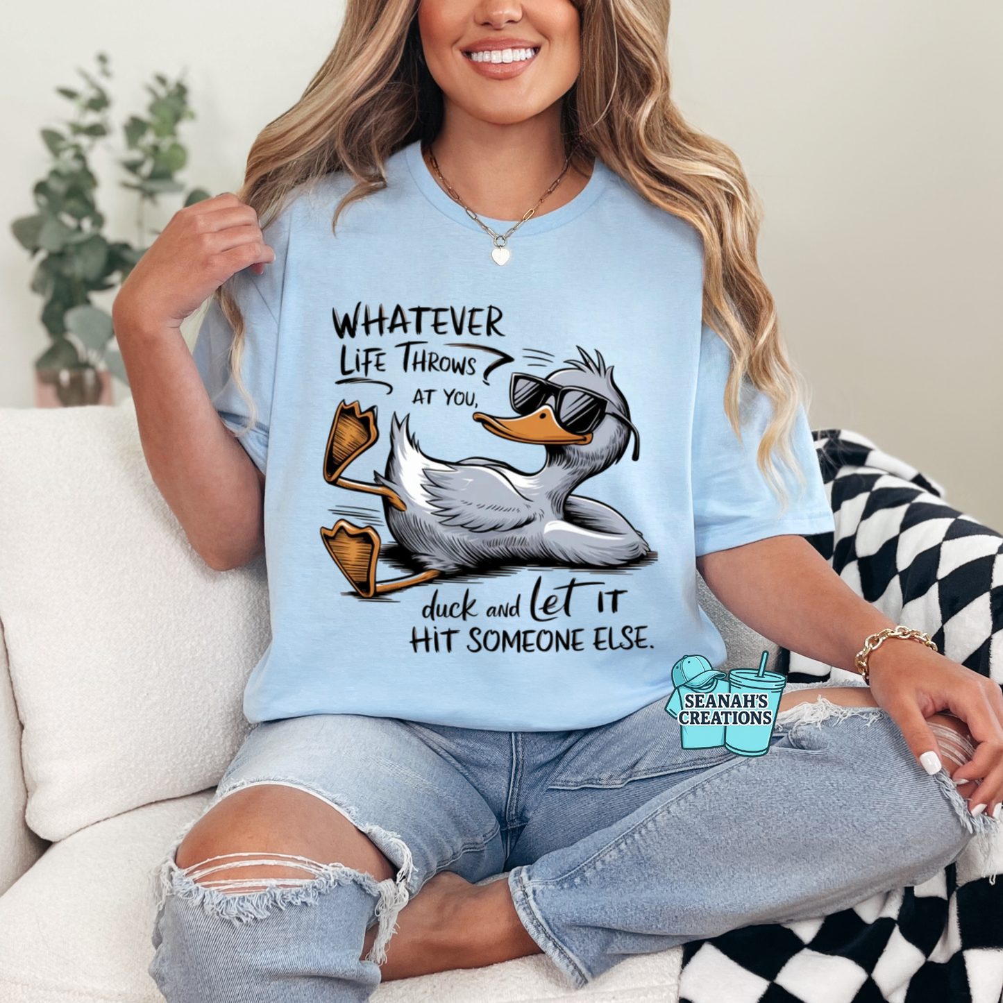 🦆 Whatever Life Throws At You Tee