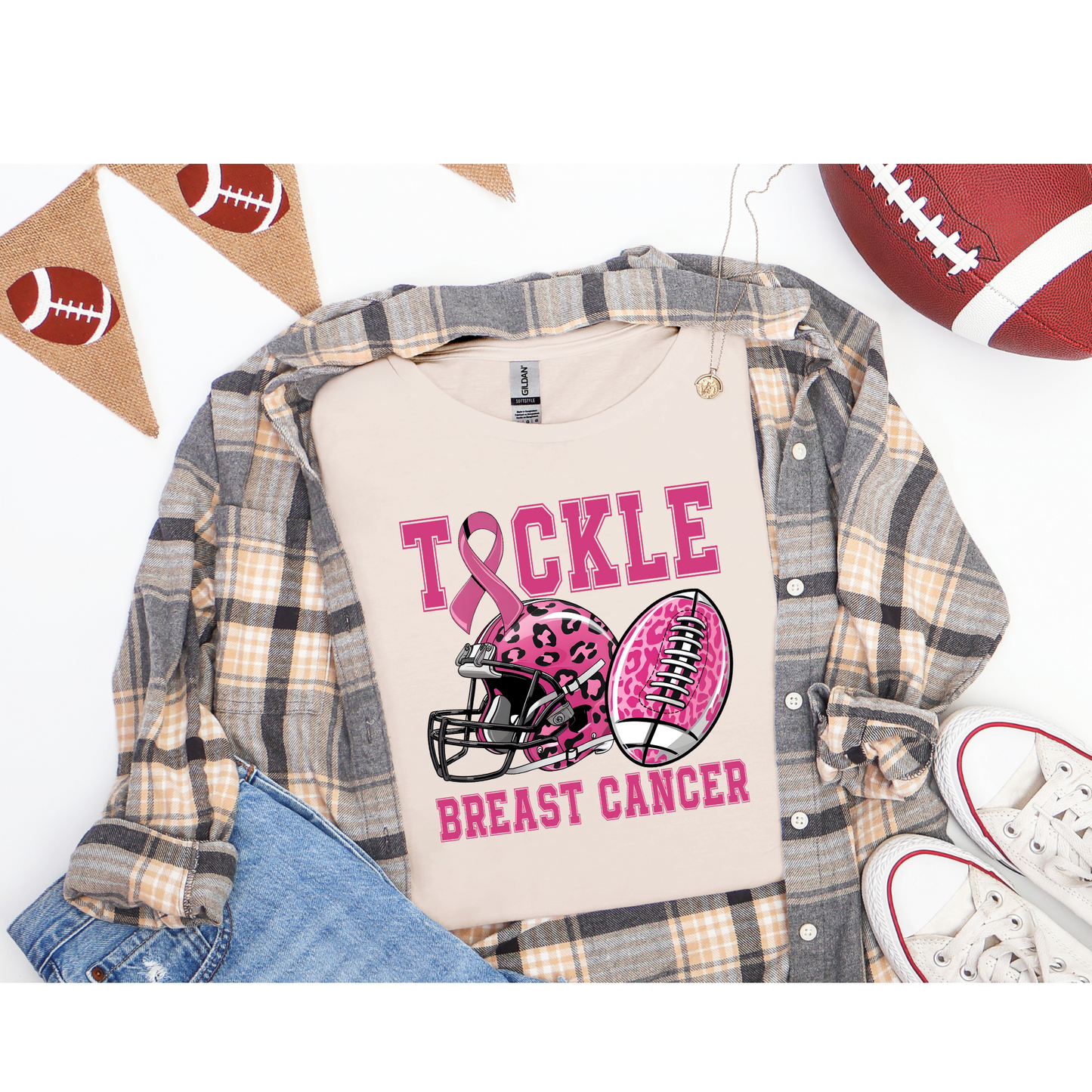 ππ Tackle Breast Cancer Tee β Show Strength, Support & Spirit! ππ