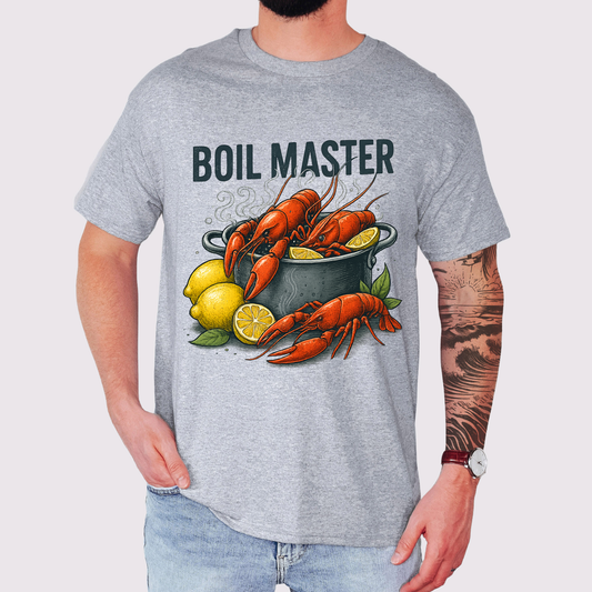 Boil Master Crawfish Tee 🦞🔥