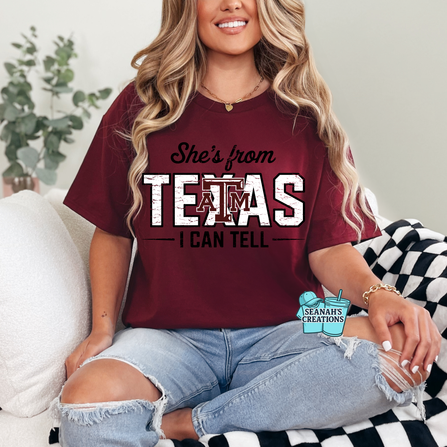🤎 Texas A&M “She’s From Texas” Tee