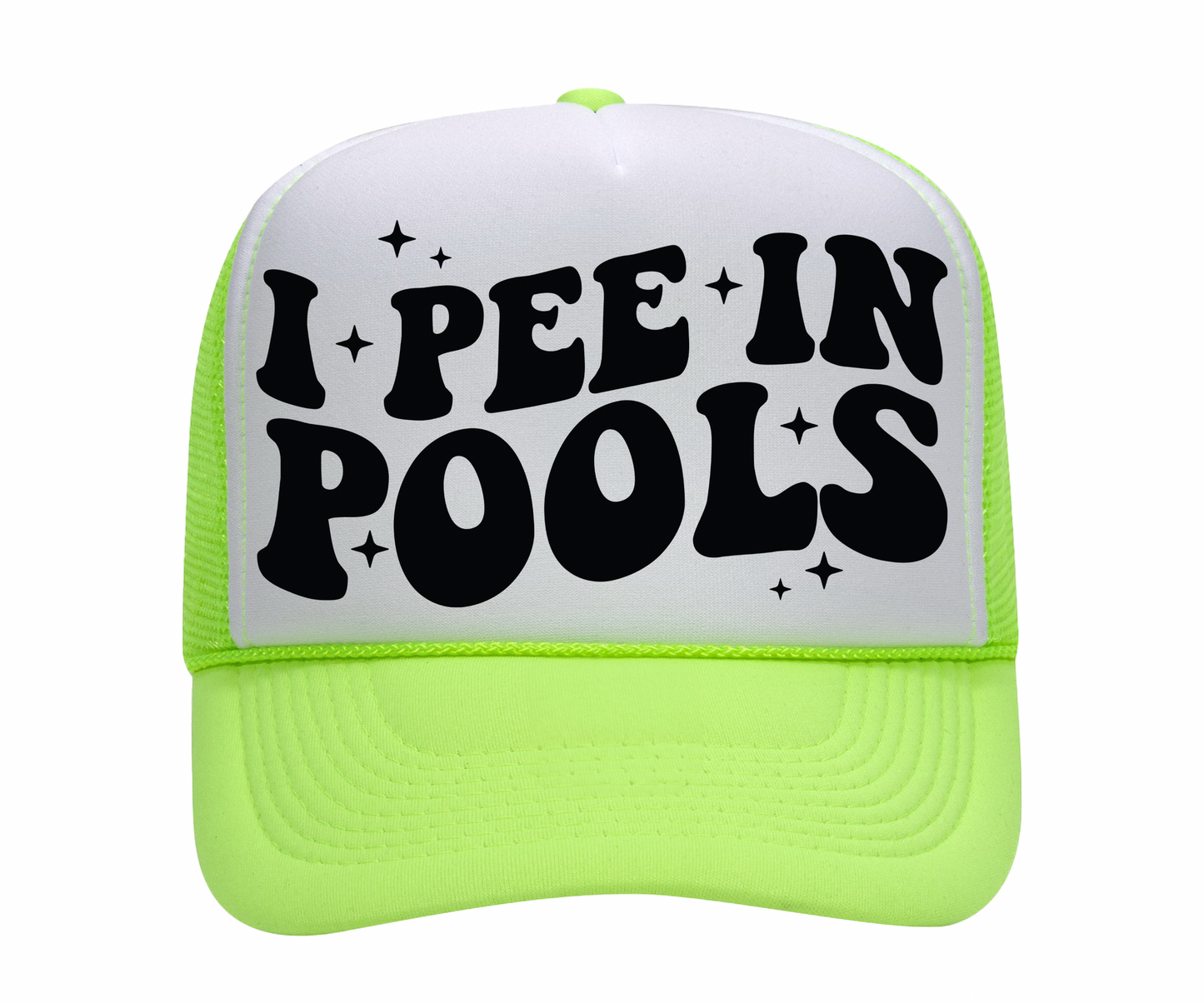 💦 “I Pee In Pools” Trucker Hat