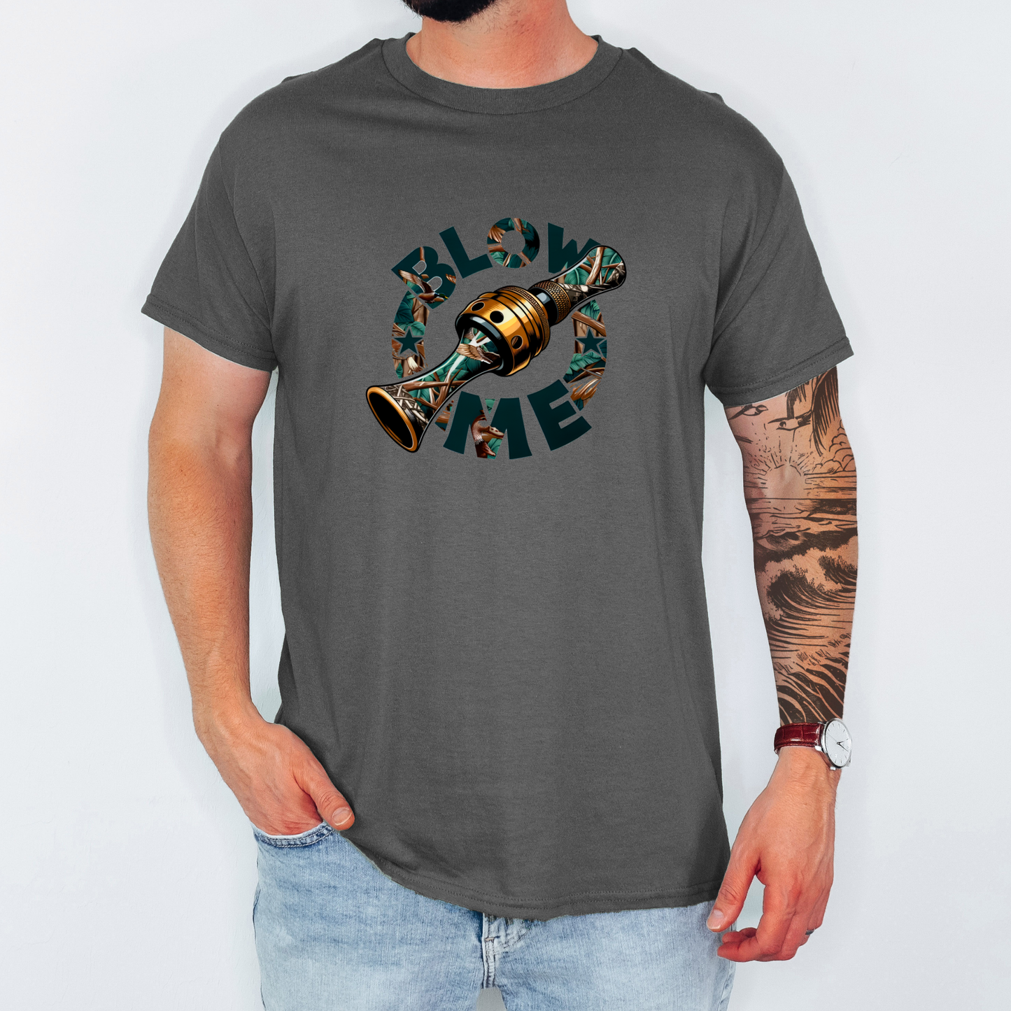 Blow Me Duck Call Tee