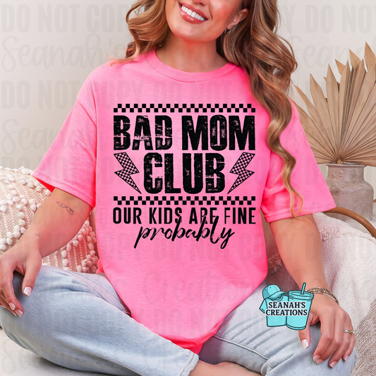 Bad Mom Club Tee