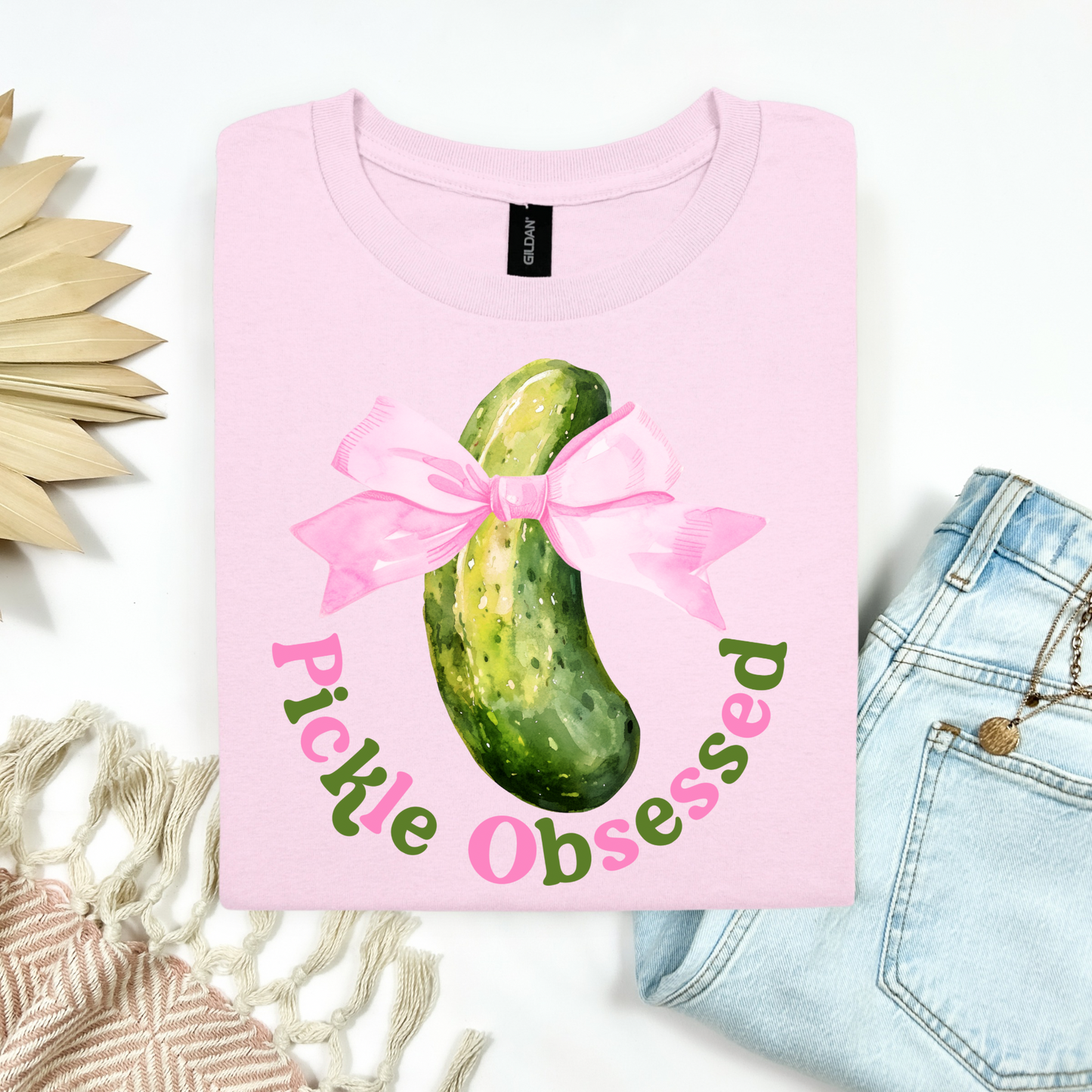 Pickle Obsessed Tee 🥒💖