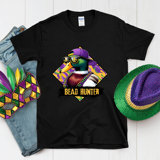 Bead Hunter Mardi Gras Tee