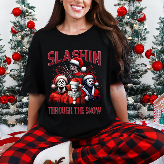 🎄 Slashin’ Through the Snow Tee