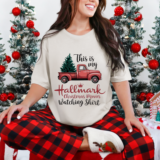 🎄 This Is My Hallmark Christmas Movies Watching Shirt 🎄