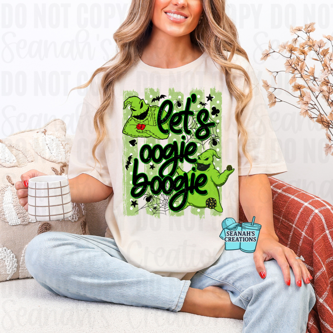 💚🕷️ Let’s Oogie Boogie Halloween Tee
