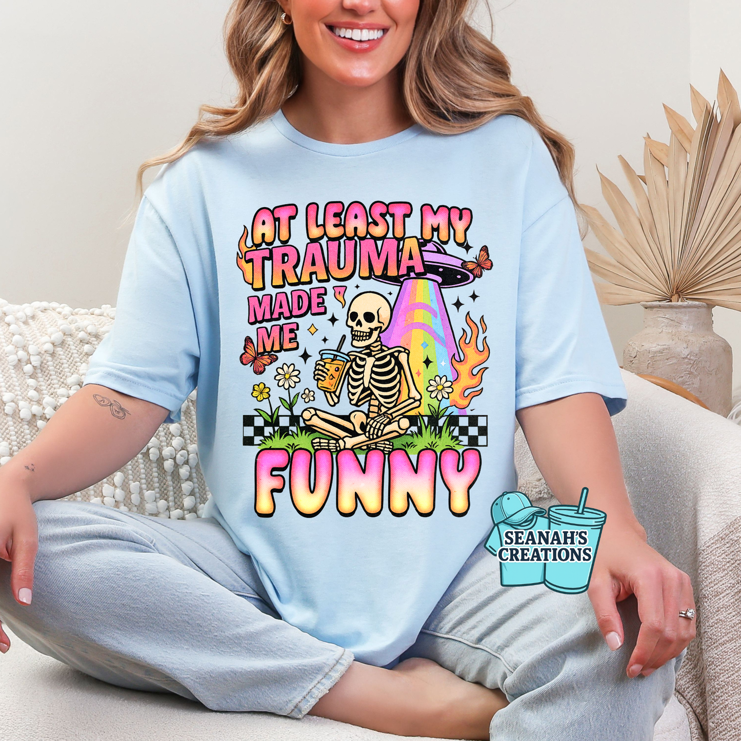 😂 At Least My Trauma Made Me Funny Tee