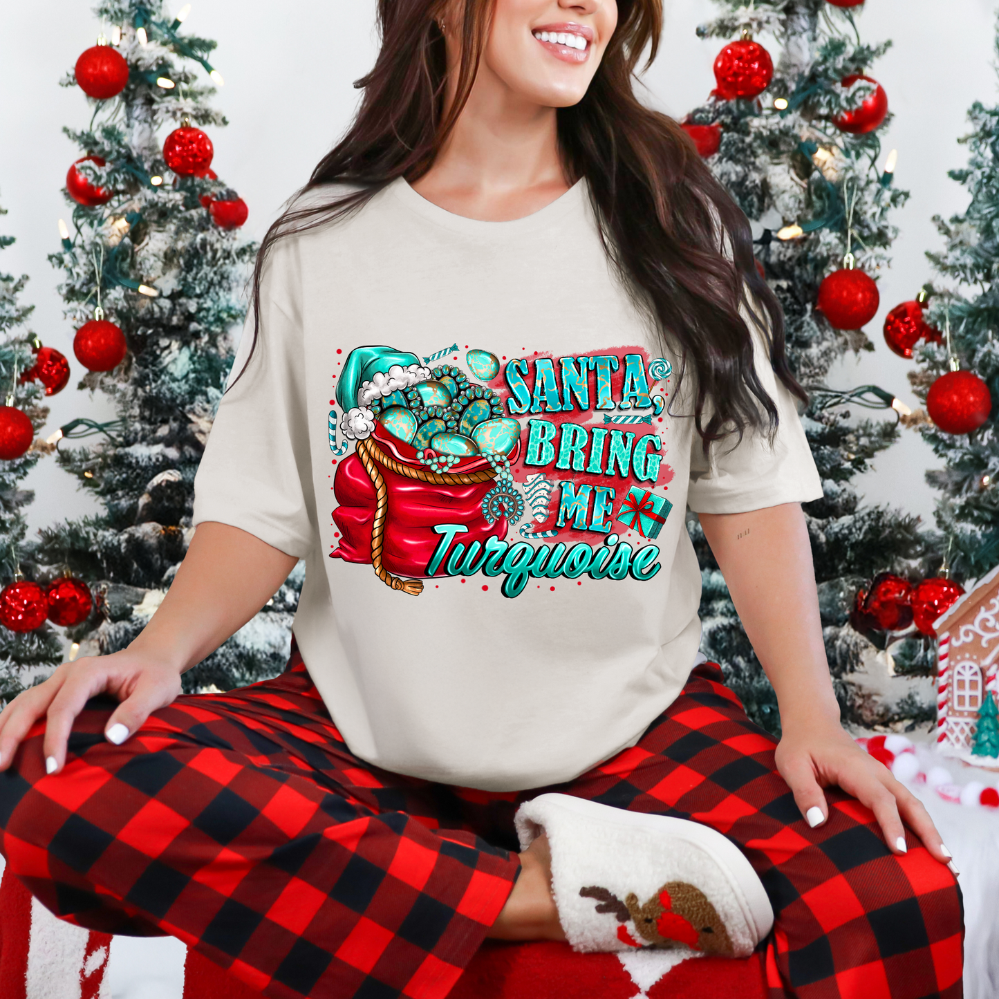Santa, Bring Me Turquoise Tee 💎🎅
