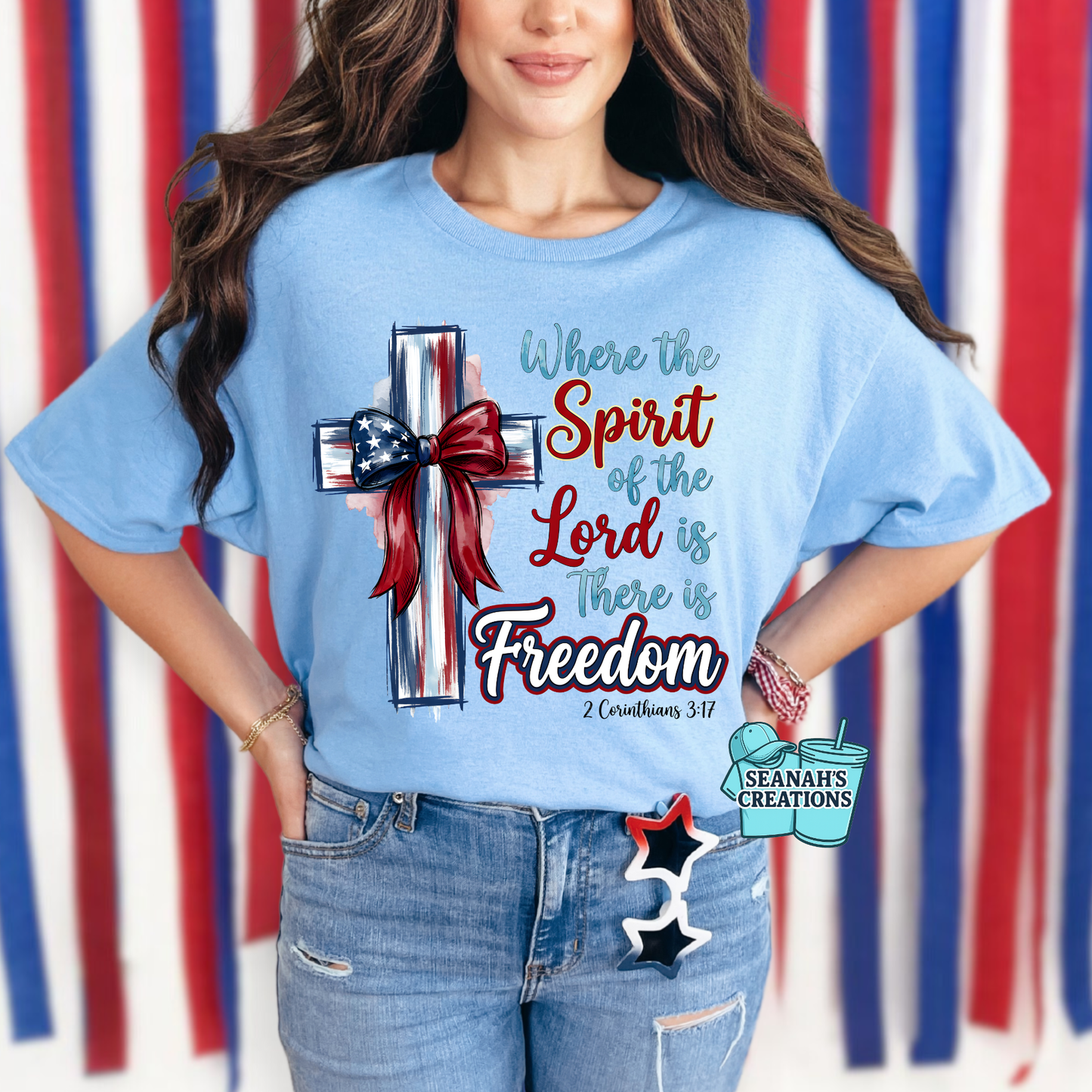 Where the Spirit of the Lord is There is Freedom Tee