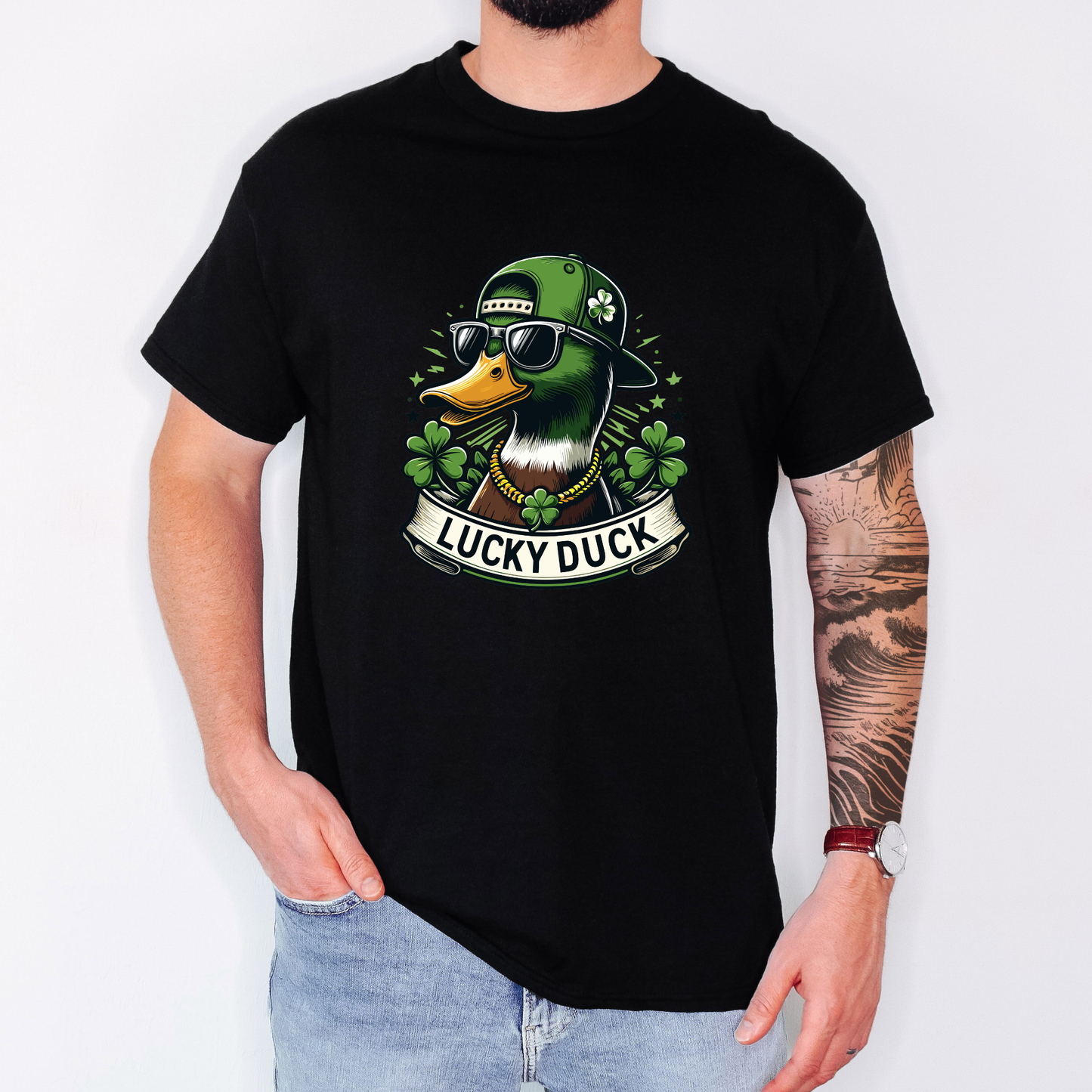 🍀 Lucky Duck Graphic Tee 🦆