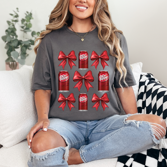 Dr Pepper Bow Graphic Tee 🎀