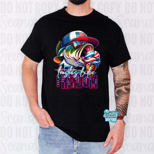 🎣 Taste Like Freedom (Fish) Tee