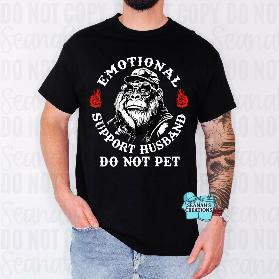 🦍 Emotional Support Husband Tee