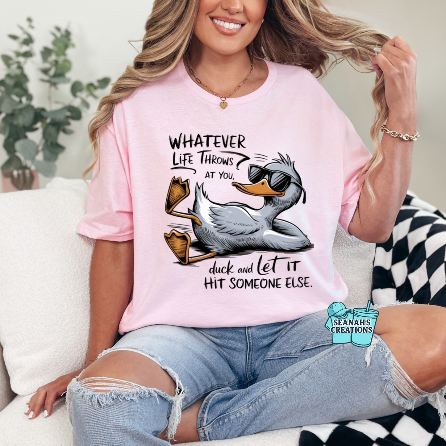 🦆 Whatever Life Throws At You Tee
