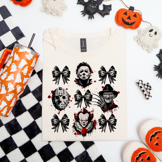 🖤🎀 Spooky Slasher Bow Tee 🎀🖤