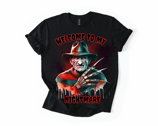 🔥 Welcome to My Nightmare Tee 🔪
