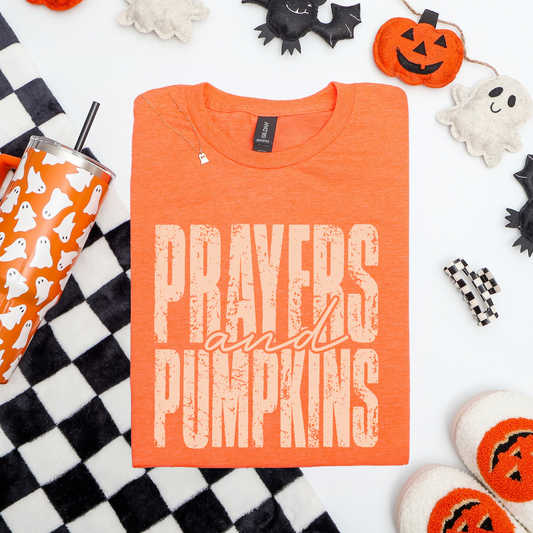 Prayers & Pumpkins Tee 🍂✝️
