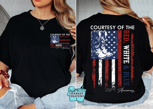 🇺🇸 Courtesy of the Red, White & Blue Tee
