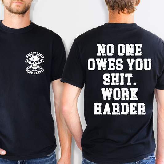 🔥 Work Harder Graphic Tee 🔥