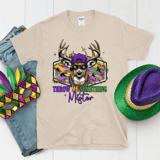 Throw Me Something Mister Mardi Gras Tee