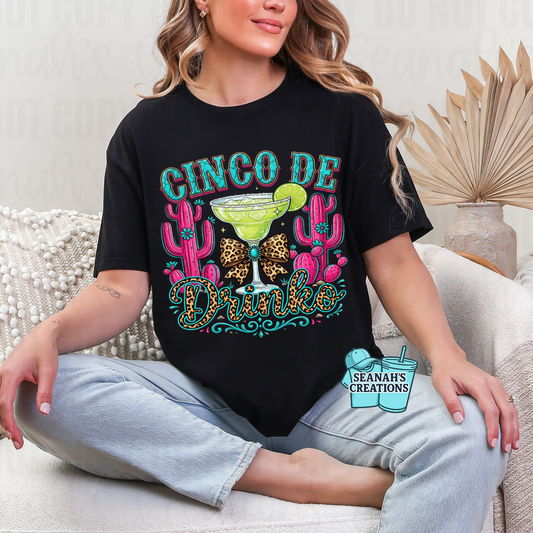 Cinco De Drinko Tee