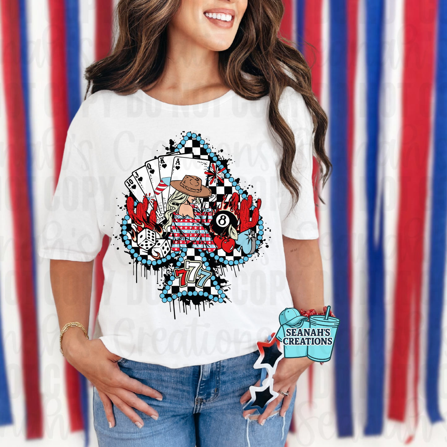 Western Casino Cross Tee