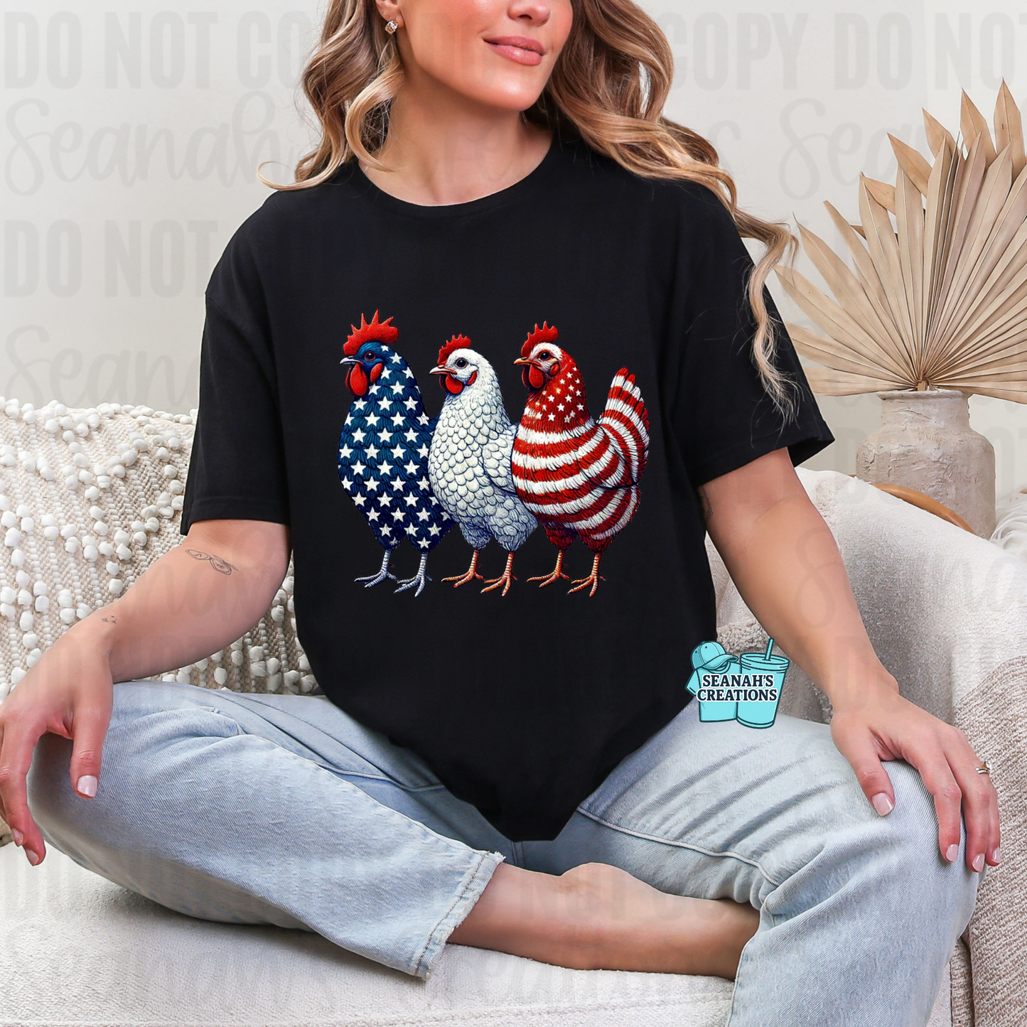 🐔 Patriotic chickens Tee