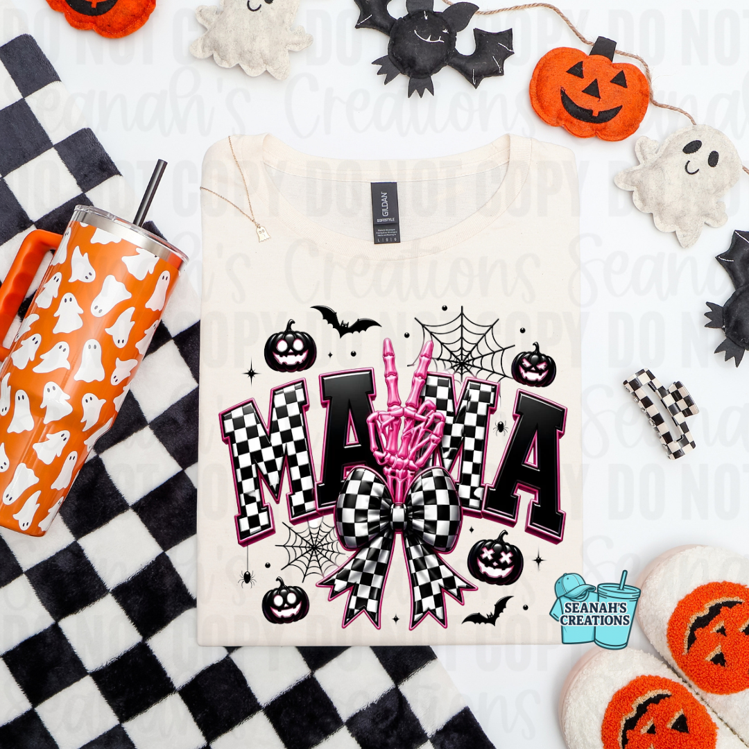🎃🩷 Halloween Mama Tee