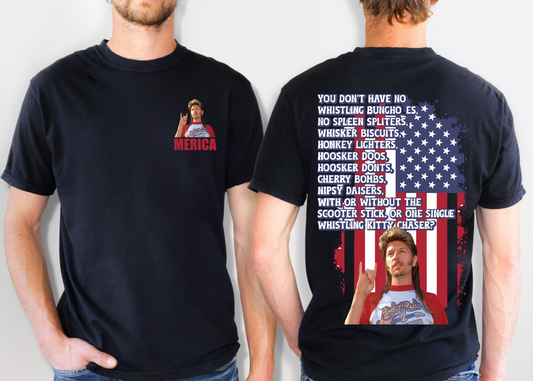 🇺🇸🔥 “Merica” Throwback Tee
