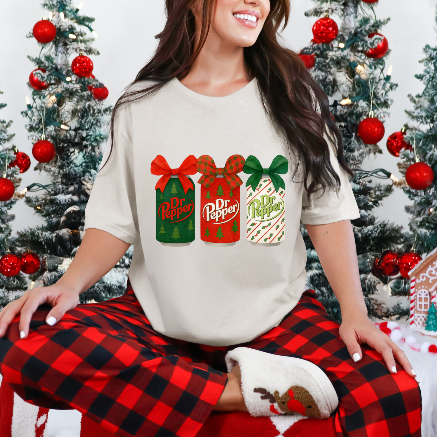 Christmas Dr Pepper Tee 🎄