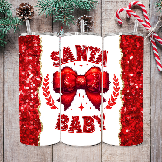 🎁💋 Santa Baby 20oz Holiday Tumbler 💋🎁