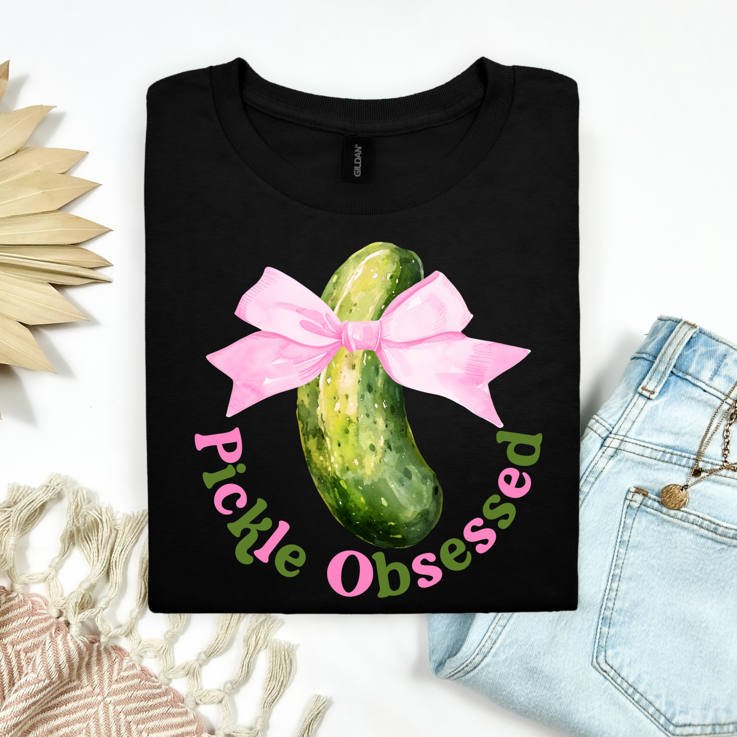 Pickle Obsessed Tee 🥒💖