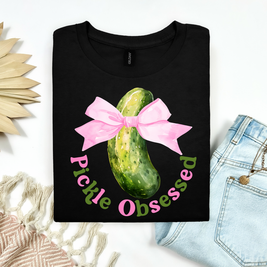 Pickle Obsessed Tee 🥒💖