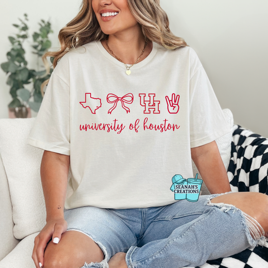 ❤️ University of Houston Tee