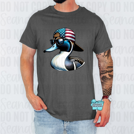 🦆 Patriotic Duck Tee