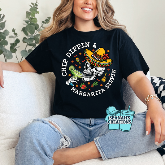 Chip Dippin & Margarita Sippin Tee