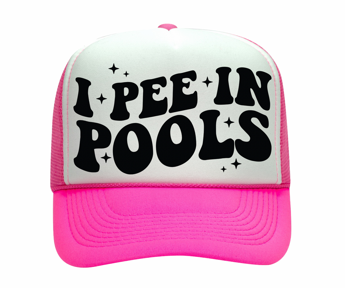 💦 “I Pee In Pools” Trucker Hat