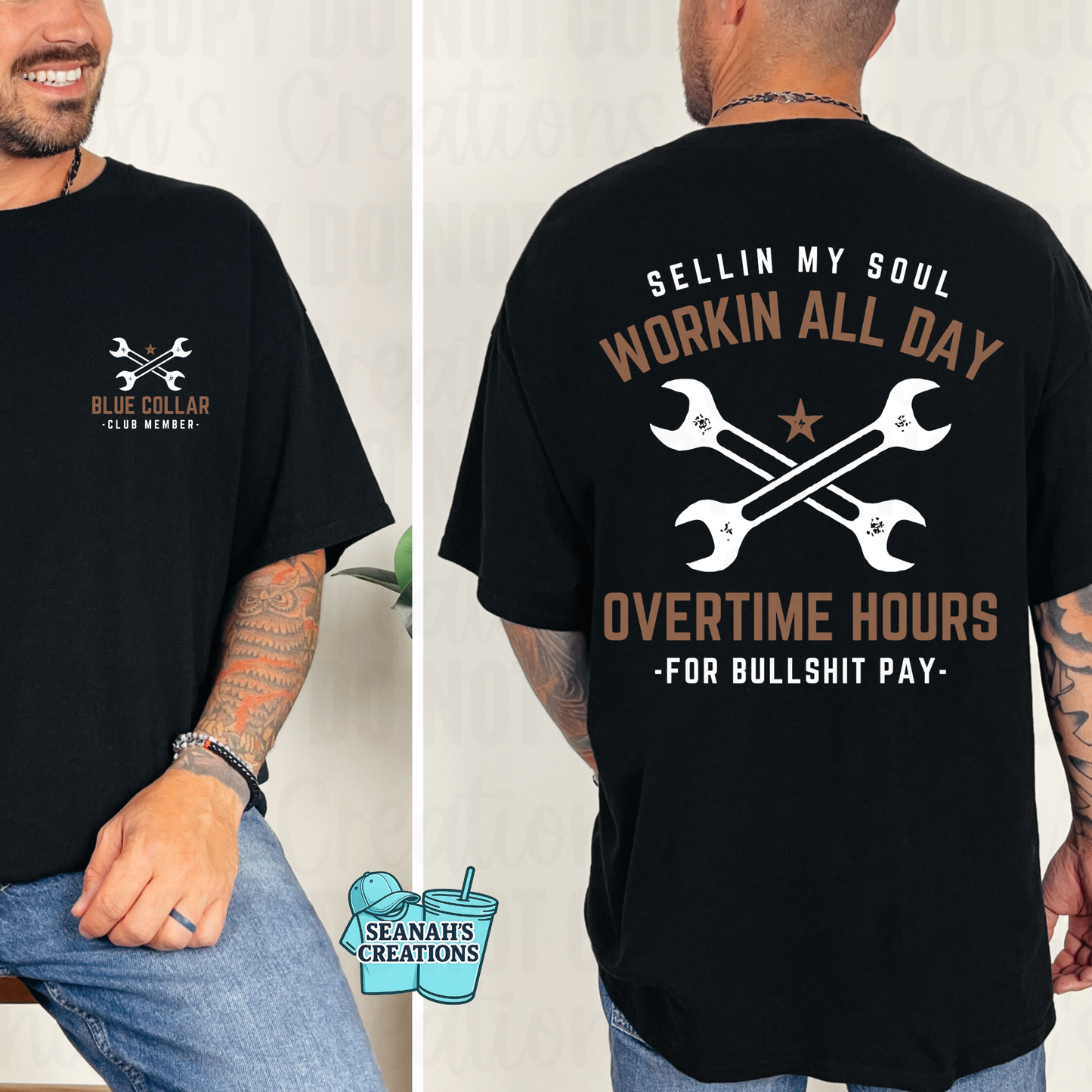 Blue Collar Club Tee