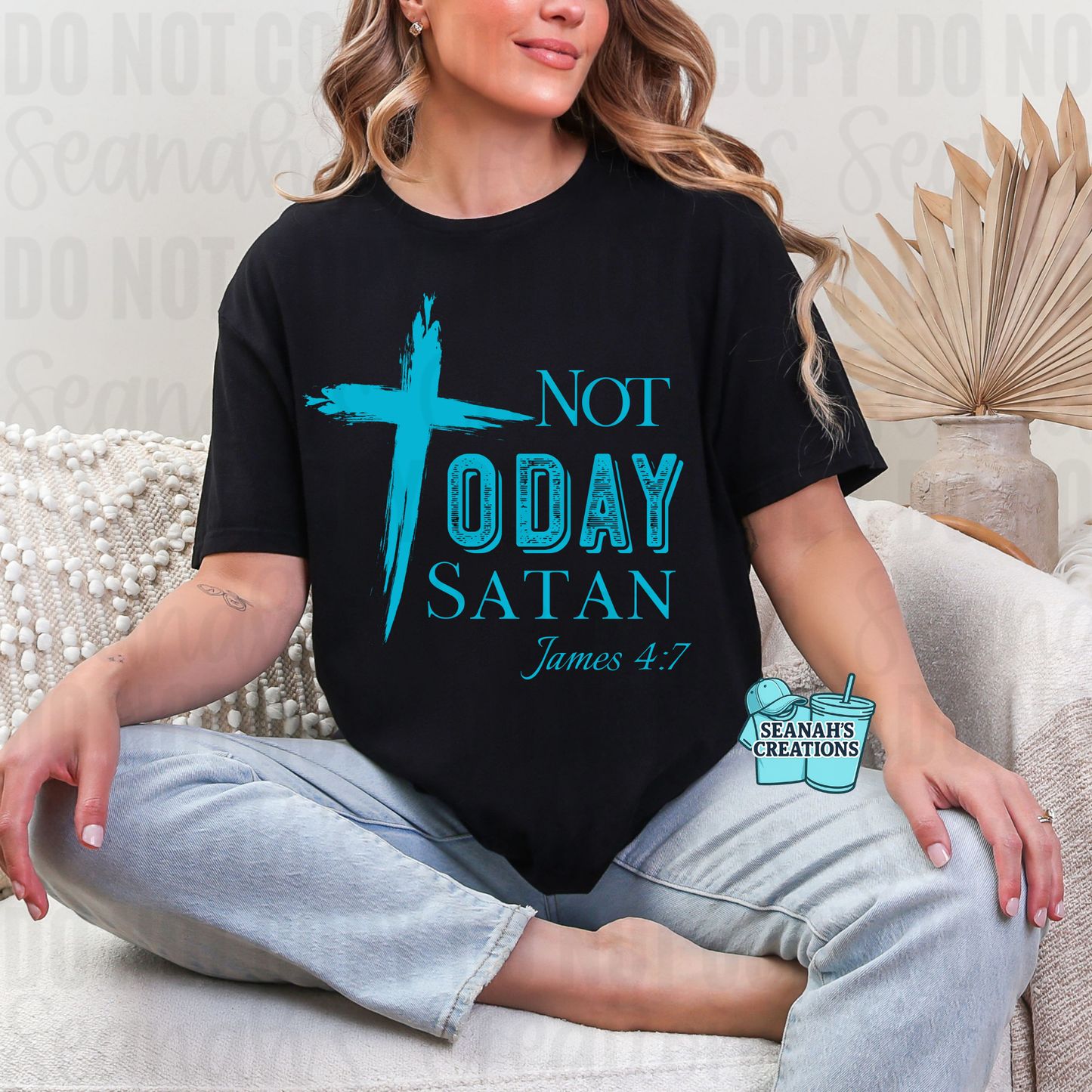 ✝️ Not Today Satan Tee